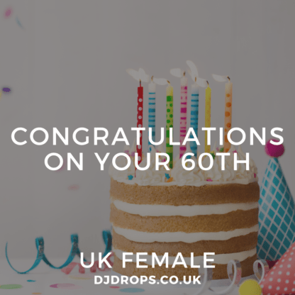 UK Female - Congratulations on Your 60th
